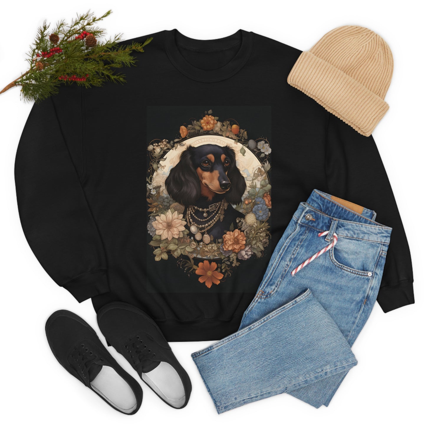 Dachshund Sweatshirt: "Penelope"