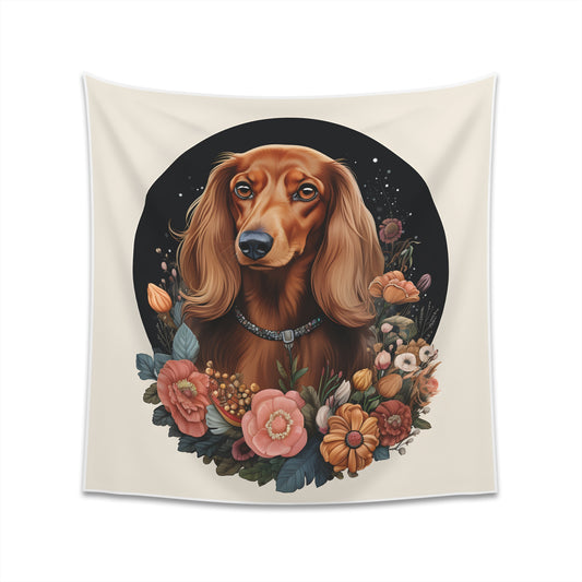 Dachshund Tapstry: "Flora"