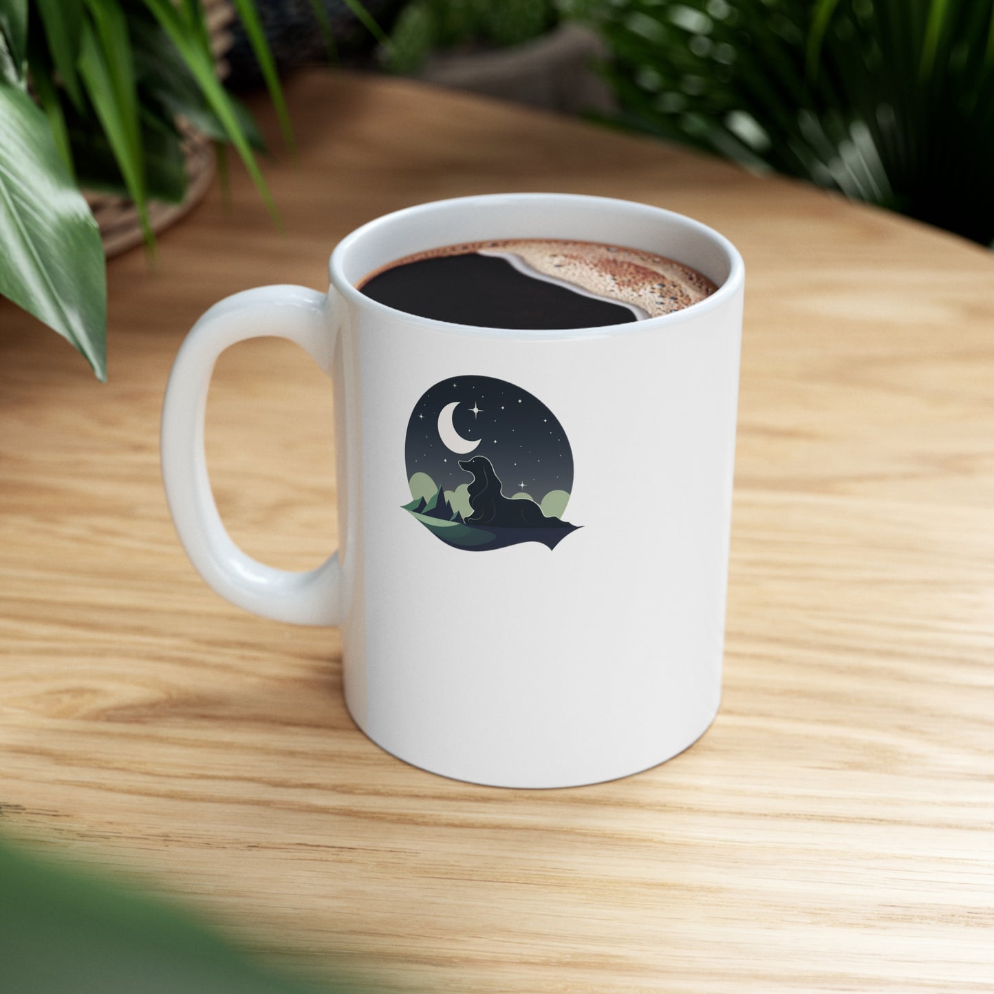 Dachshund Puppy Coffee Mug: "Chocolate Gem"