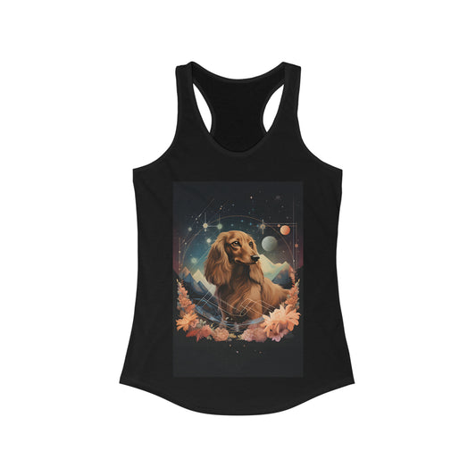 Dachshund Tank Top: "Astral Serenity"