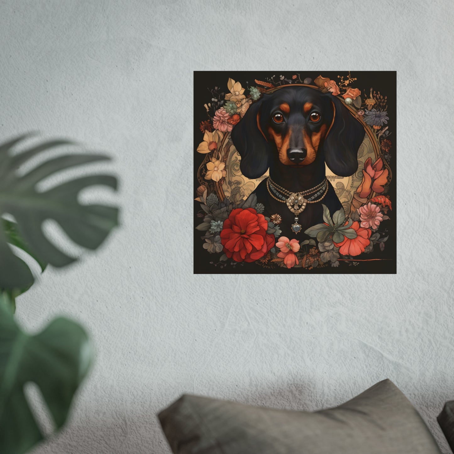 Dachshund Art Print: "Heirloom"