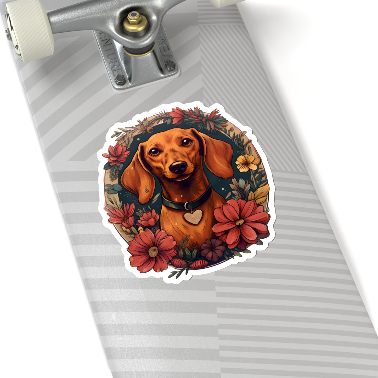 Dachshund Sticker: "Heart"