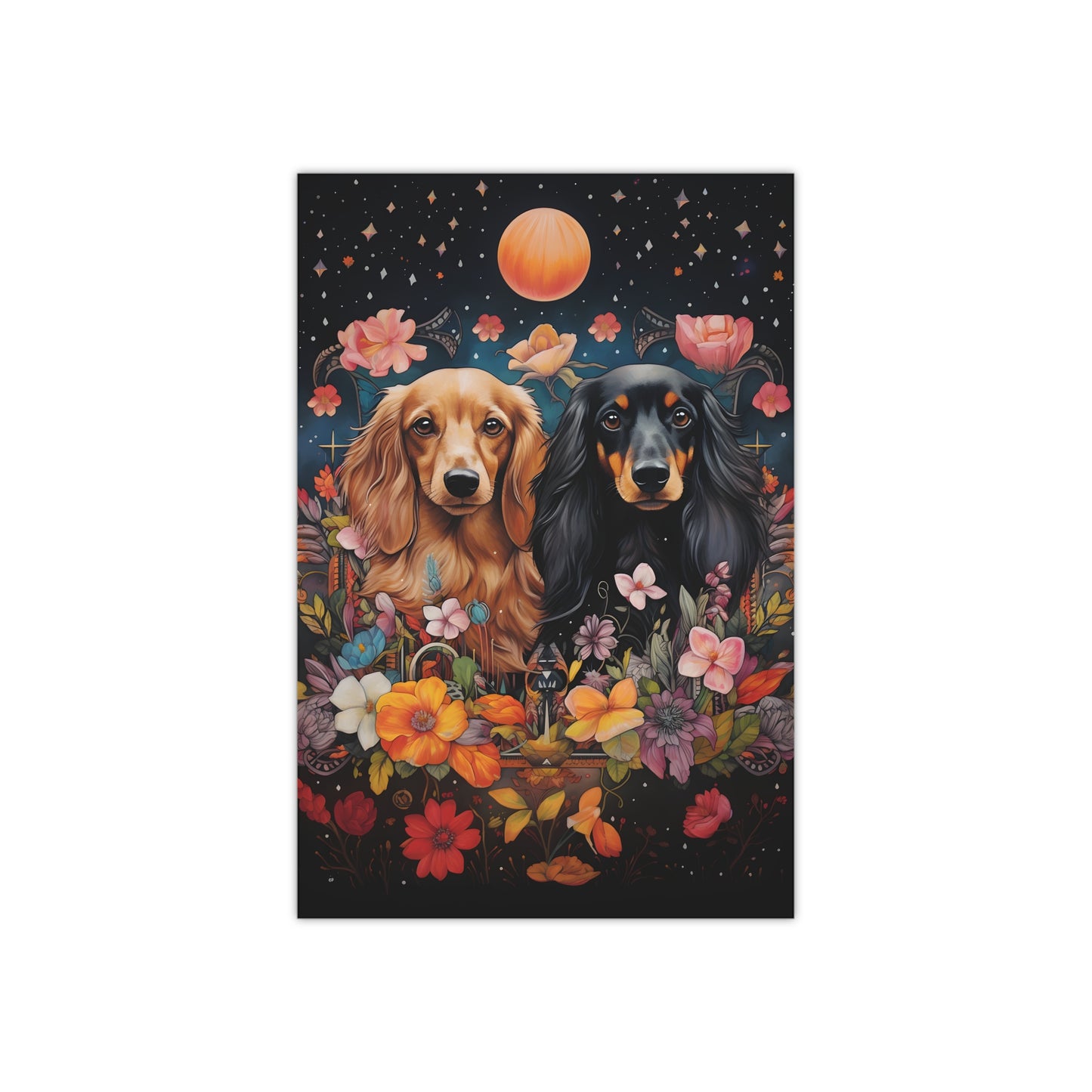 Dachshund Premium Poster: "Best Friends"