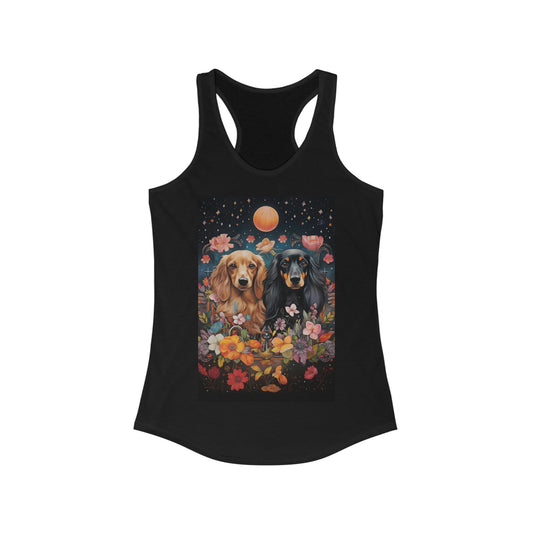 Dachshund Tank Top: "Best Friends"