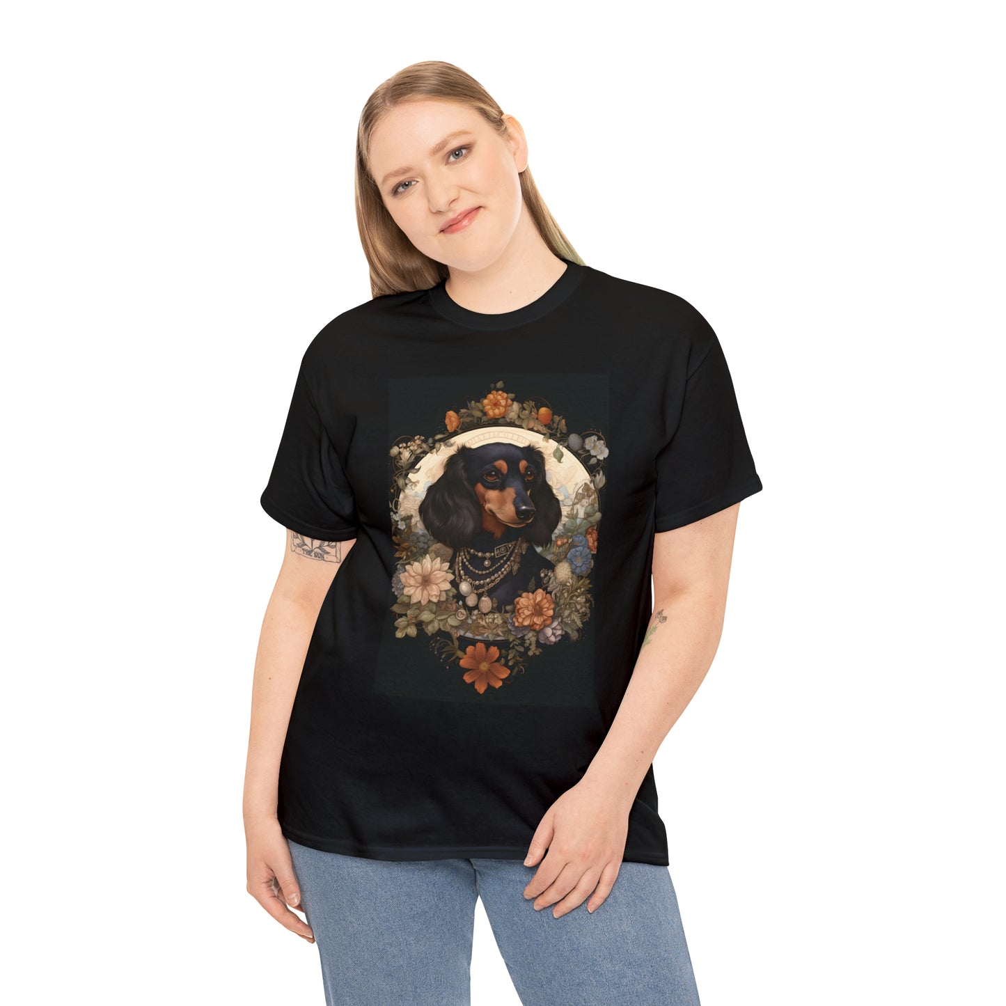 Dachshund Classic Cotton T-Shirt: "Penelope"