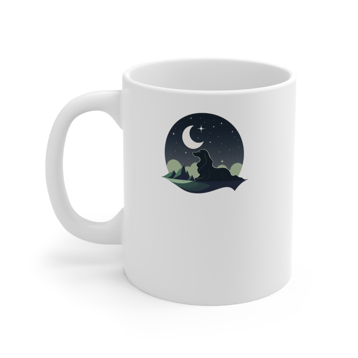 Dachshund Puppy Coffee Mug: "Chocolate Gem"