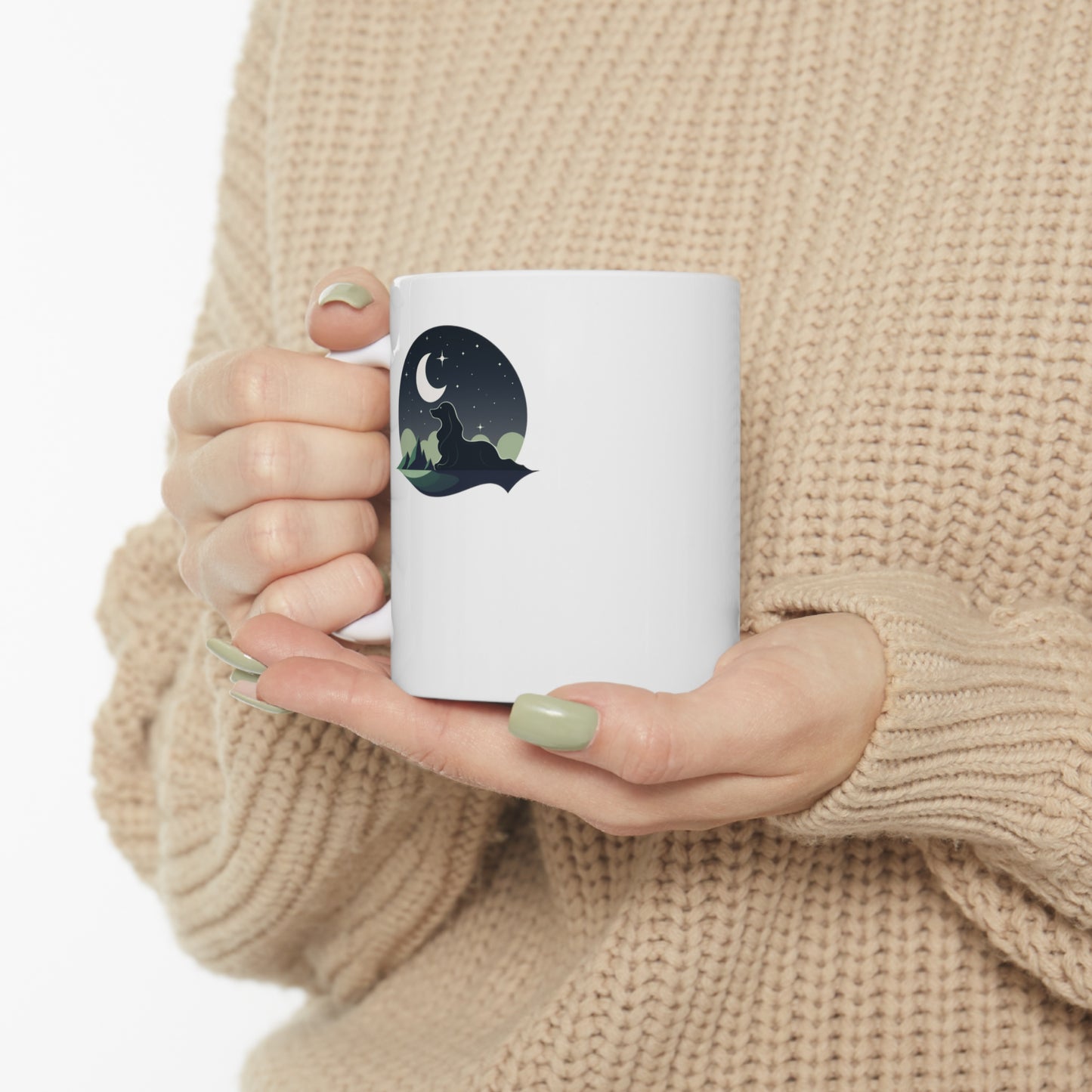 Dachshund Coffee Mug: "Soul Gazer"