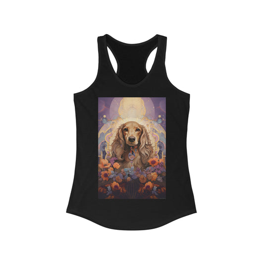 Dachshund Tank Top: "Citrine Dream"