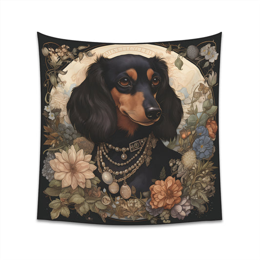 Dachshund Tapestry: "Penelope"