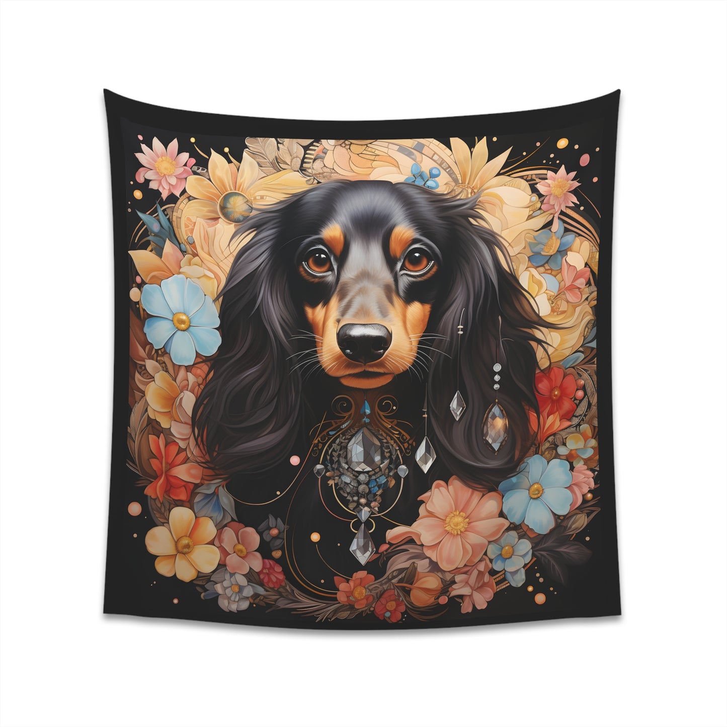 Dachshund Tapestry: "Treasure"