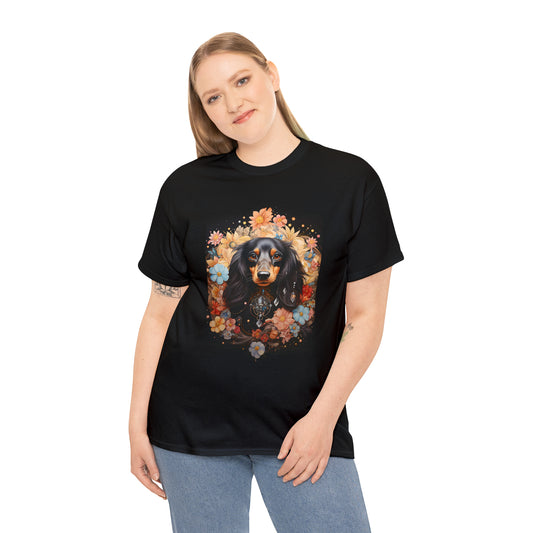 Dachshund Classic Cotton T-Shirt: "Treasure"