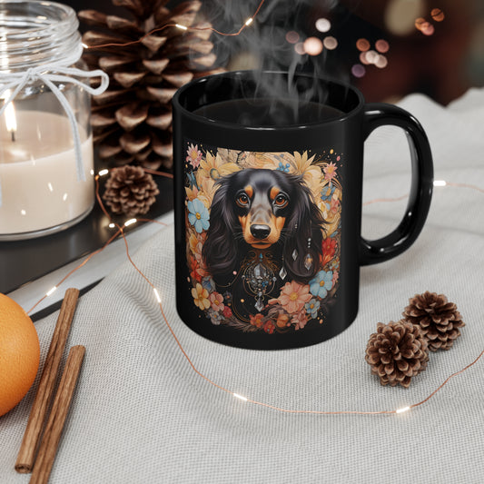 Dachshund Coffee Mug: "Treasure"