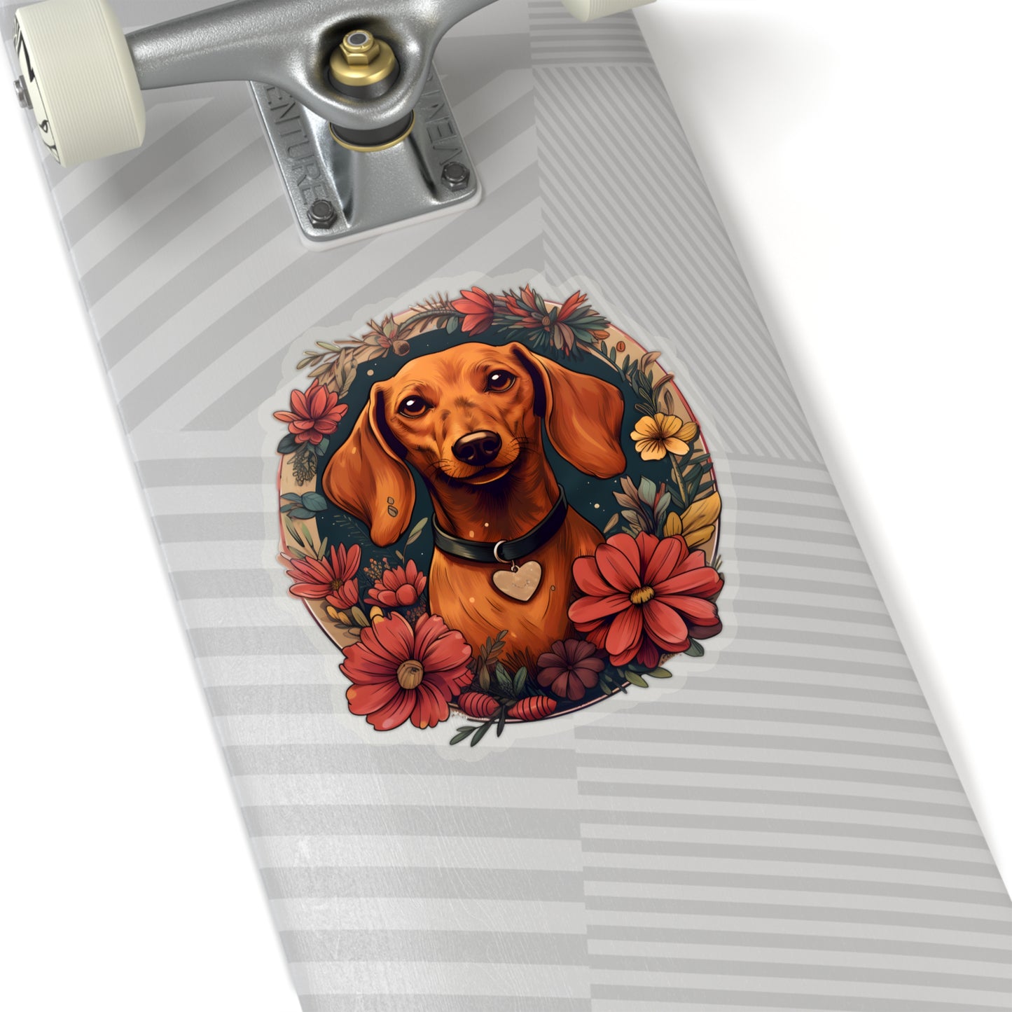 Dachshund Sticker: "Heart"