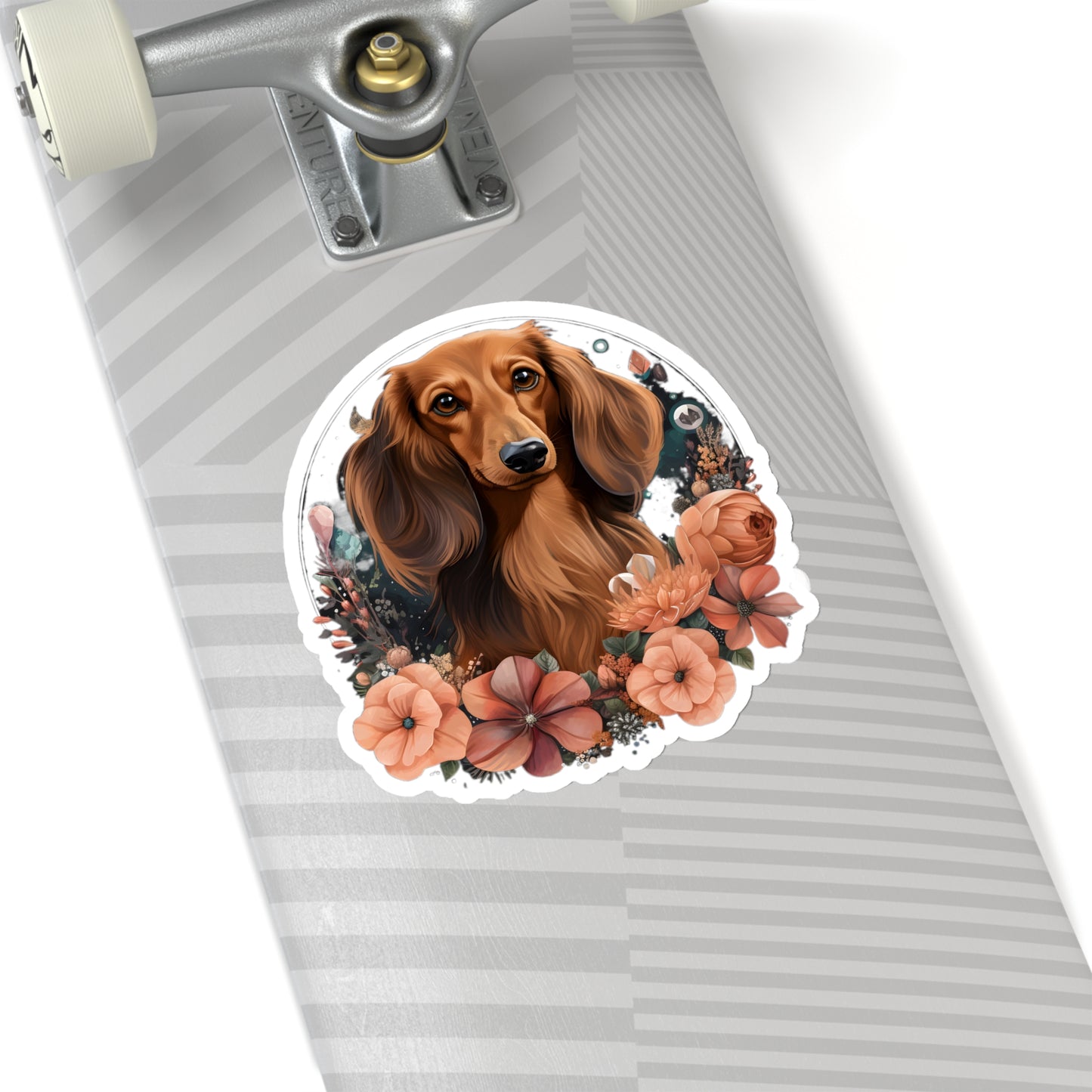 Dachshund Sticker: "Rose"