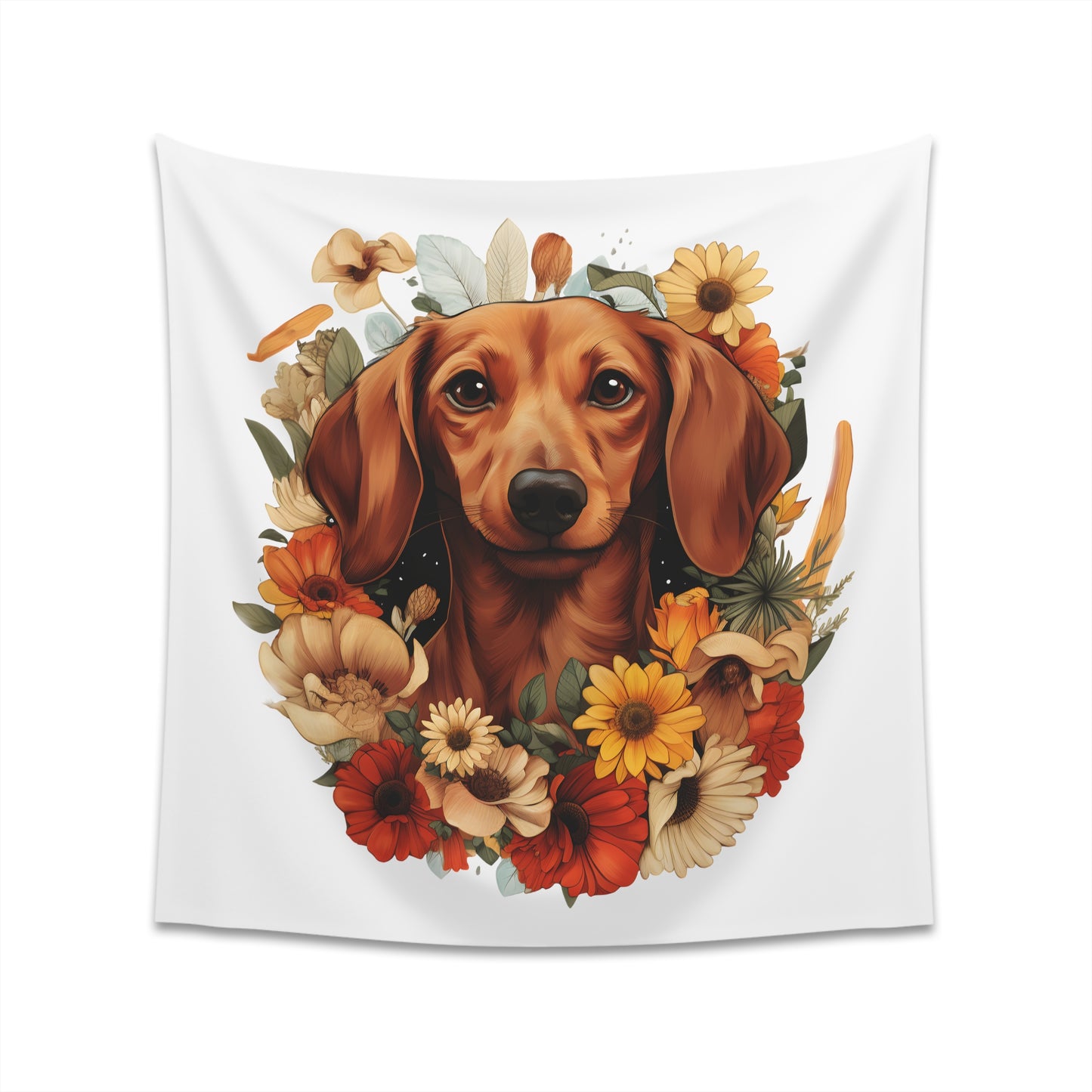 Dachshund Tapestry: "Sunny"