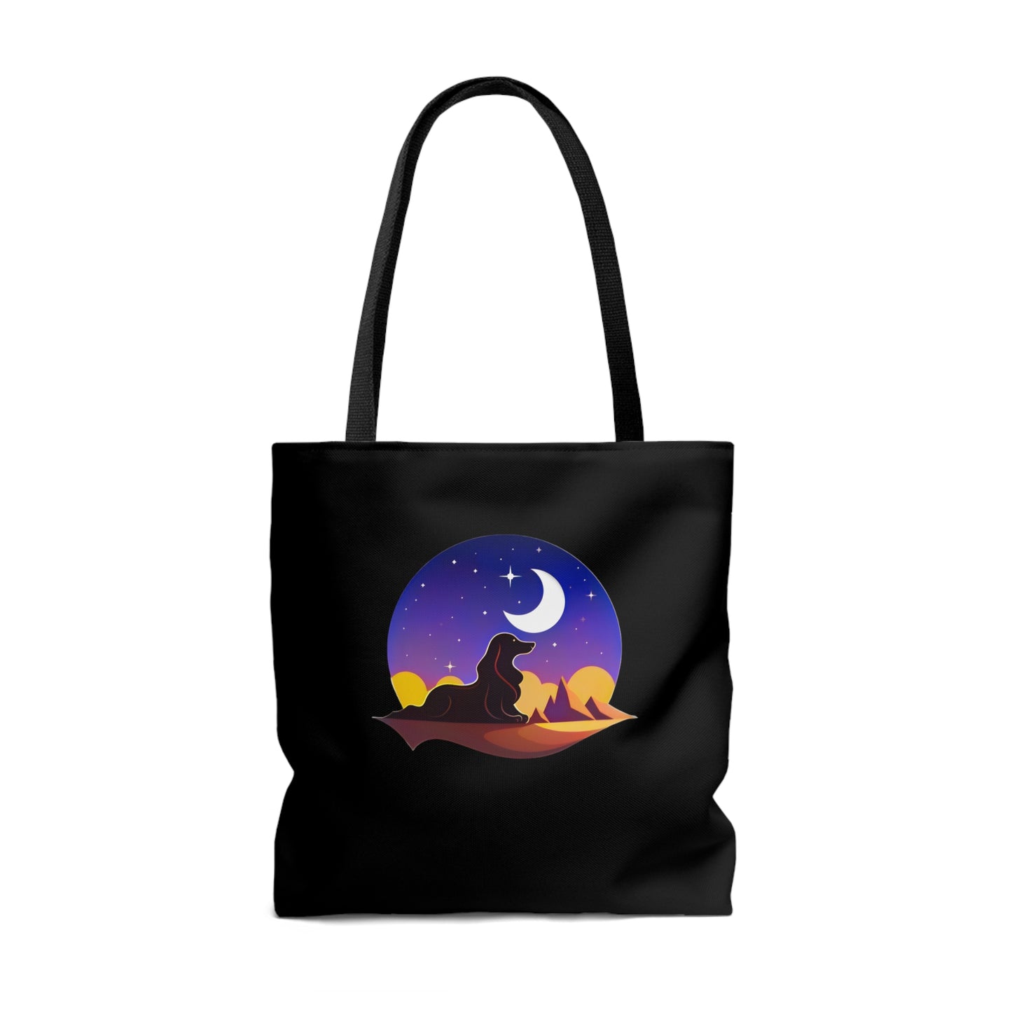 Dachshund Tote Bag: "Diamond"