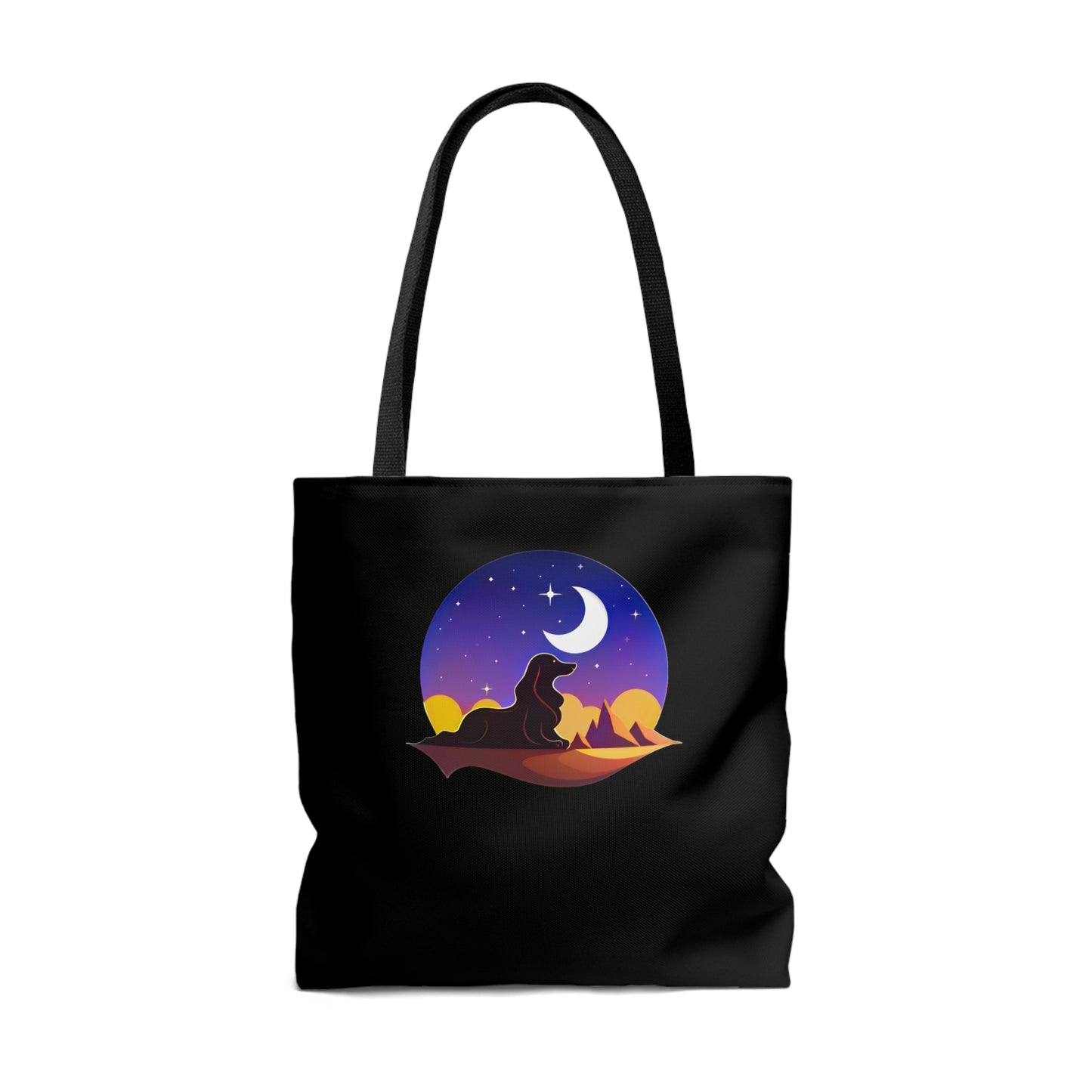 Dachshund Tote Bag: "Queen Cream"