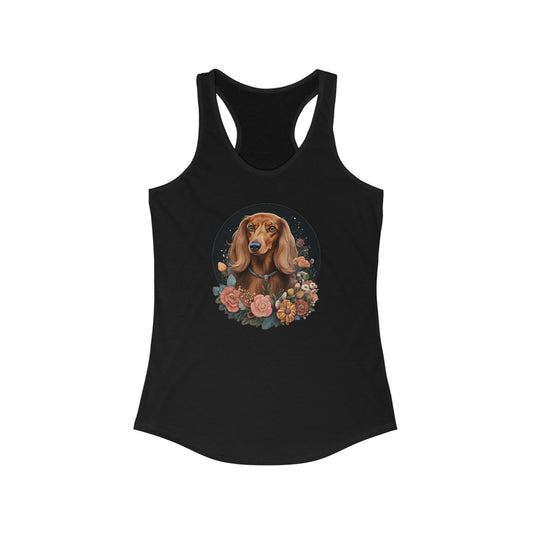 Dachshund Tank Top: "Flora"